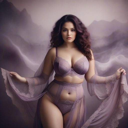 Ethereal Poetry in Lace and Waves