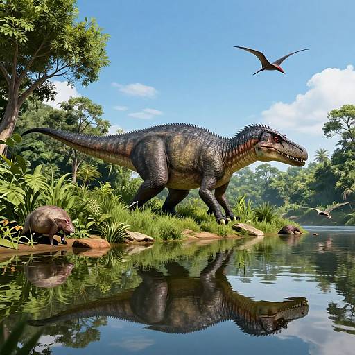 Giganotosaurus by Prehistoric Riverbank