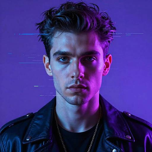 Bill Kaulitz Cybernetic AI Art