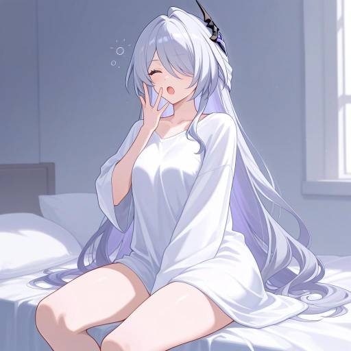 Tranquil Dawn with a Sleeping Beauty