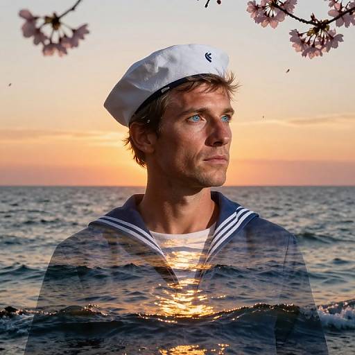 Eccentric Tidal Researcher Double-Exposure