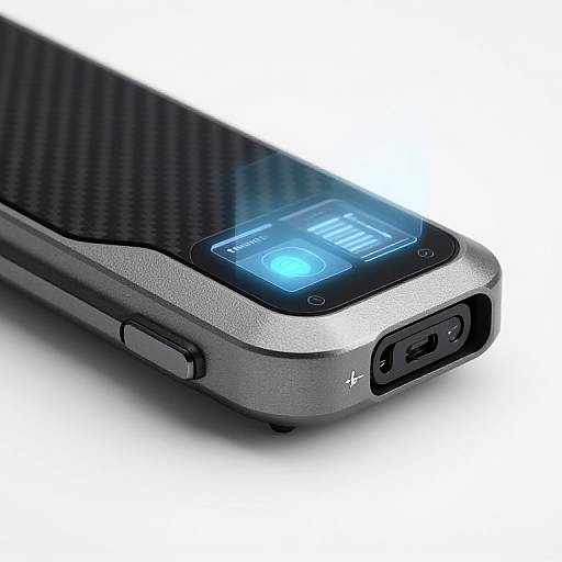 High-Tech Titanium Carbon Fiber Gadget