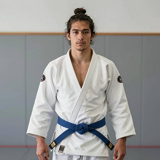 Uki Judo - Young Man in Dojo