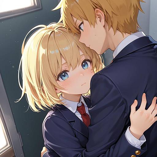 Illustration of Hanazawa teruki, mob psycho 100 in the style of Kedama milk