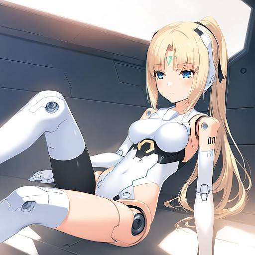 Illustration of Arnval, busou shinki in the style of Coffee-kizoku