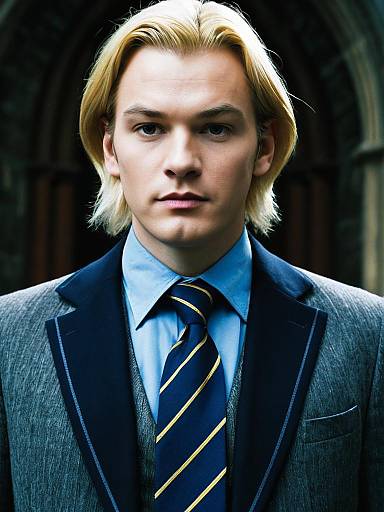 Realistic Male Dumbledore Costume Portrait