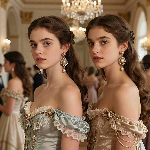 Elegant Victorian Ballroom Realism