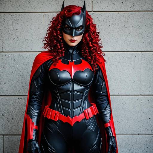 Striking Batwoman Cosplay Costume Design
