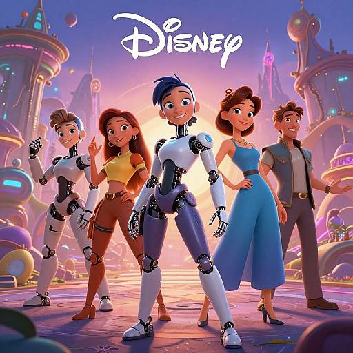 AI-Enhanced Disney Magic Posters