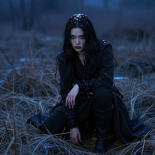 Snowveil Rogue in Stealth Pose