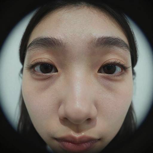 Whimsical Fisheye Face Distortion