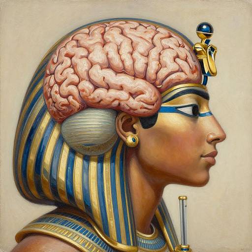 Egyptian Art Atomic Brain Control