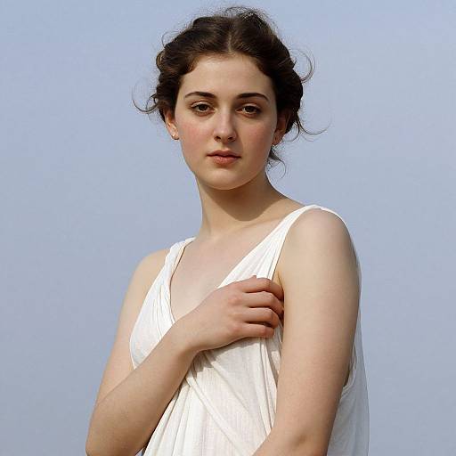 Portrait of Sublime Aphrodite Goddess