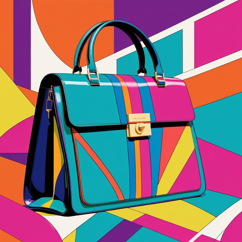 Pop Art Handbag Inspired by Warhol