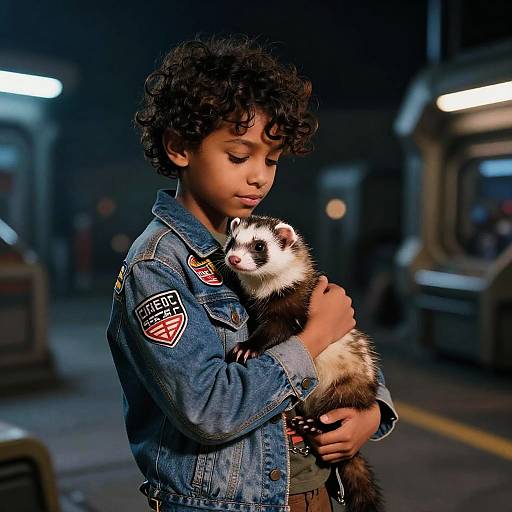 Eccentric Olive-Skinned Mecha Pilot