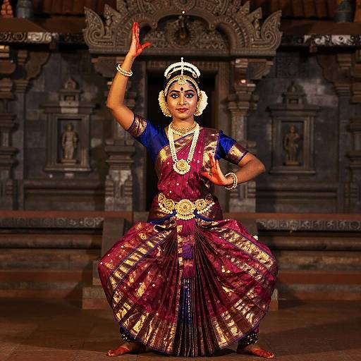 Kerala Girl in Mohiniyattam Dance