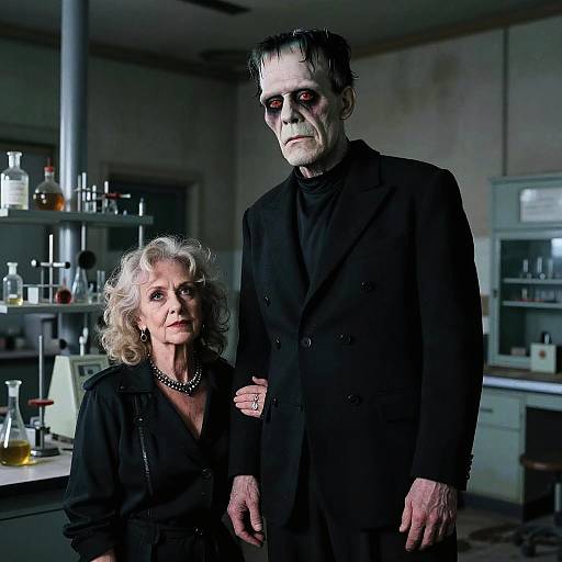 Retro Balenciaga Monster Fashion Shoot