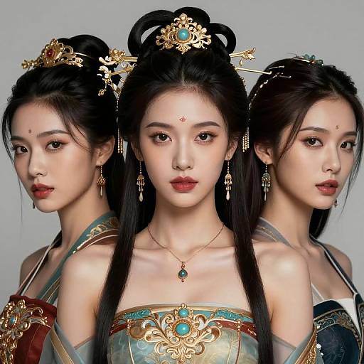 Exotic Goddess Portrait by Nick Silva