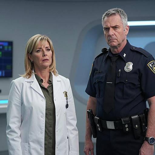 Serious Encounter in Futuristic Setting