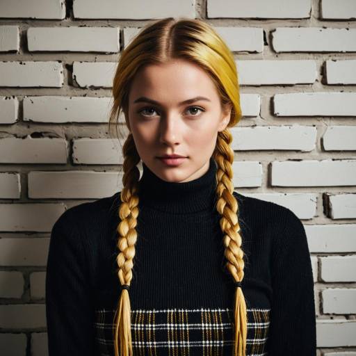 Striking Portrait of a Young Woman