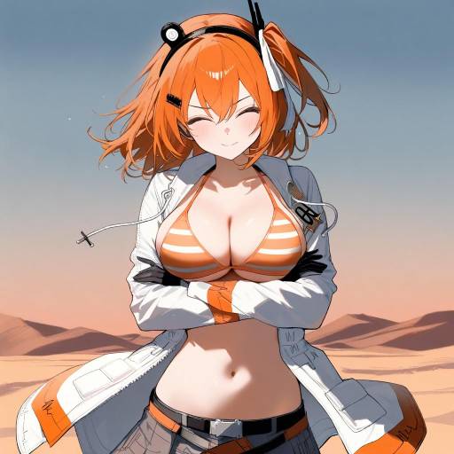 Cowgirl Look in Desert Dusk