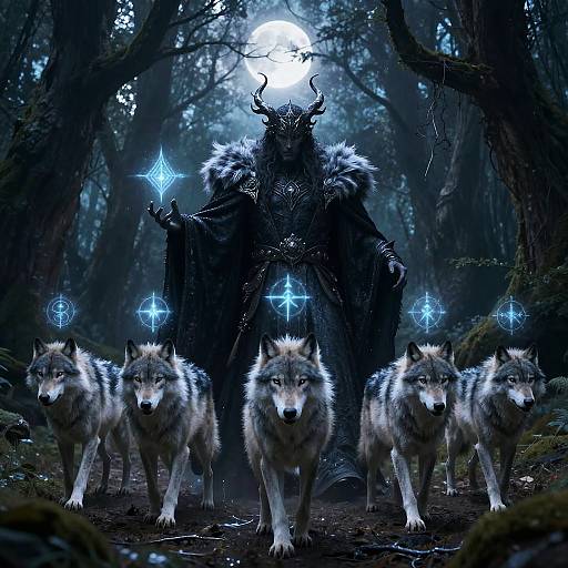 Lupus Overlord and Spectral Wolves