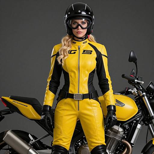Blonde Superheroine by Honda Hornet