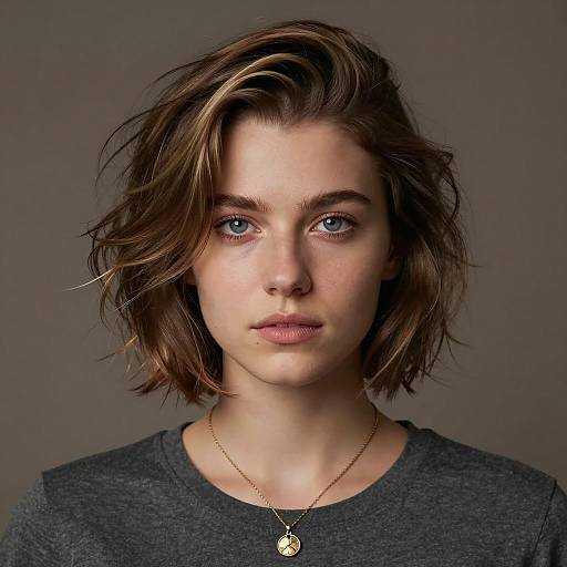 Elegant Photorealistic Portrait of a Woman