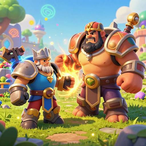 Clash Royale Warrior and Giant Swap