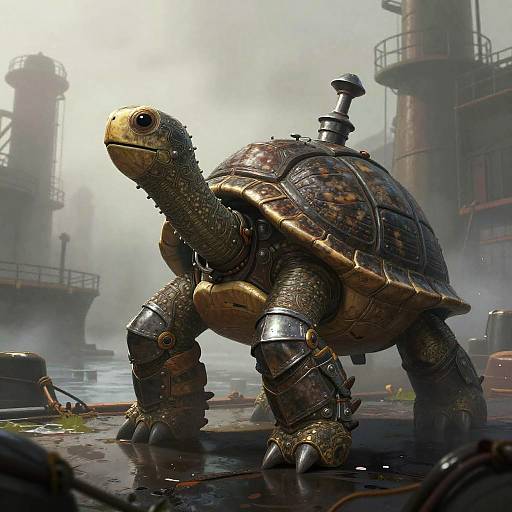 Valiant Steam-Powered Turtle Knight