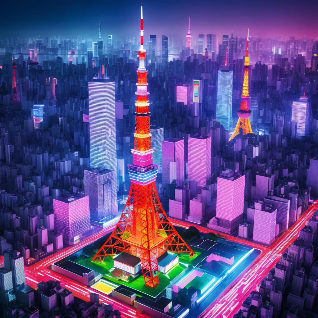 Tokyo Tower Reimagined by Rem Koolhaas