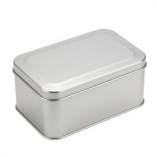 Rectangular Slip Lid Storage Tin