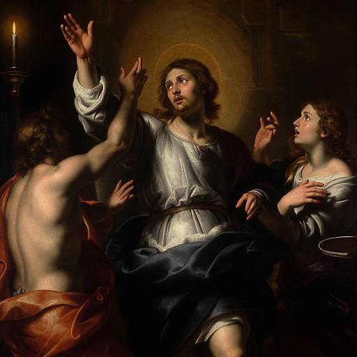 Baroque Saints' Hand Gestures