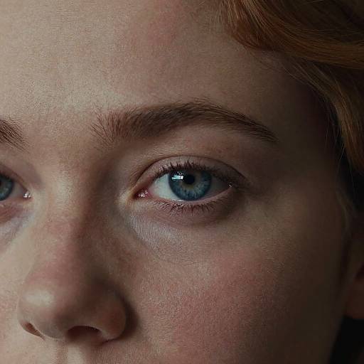 Kodachrome 1970s Close-Up Girl Portrait