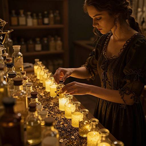 Mystical Apothecary at Golden Hour