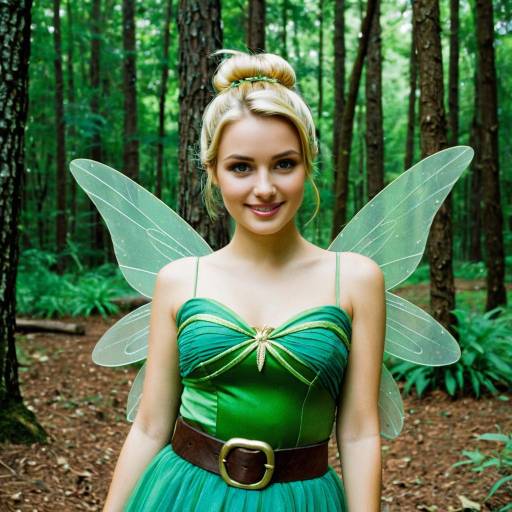 Enchanting Tinker Bell in Nature