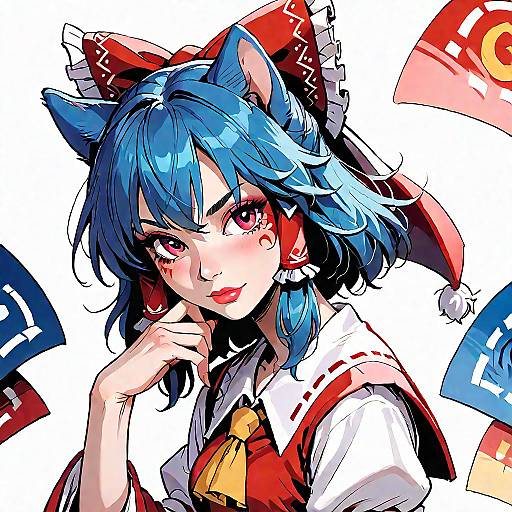 Feral Hakurei Reimu Doll Photo