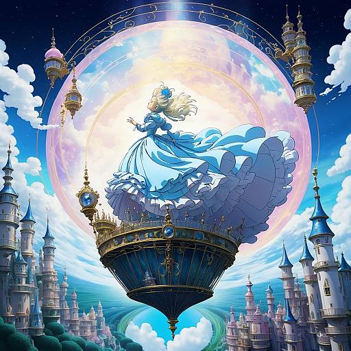 Marie Antoinette Ascending to Dreamscape