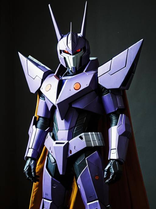 Man in Realistic Cyclonus G1 Cosplay Costume