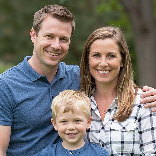 Family Portrait in Nature