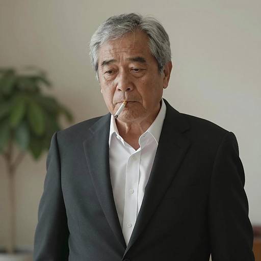 Sophisticated Man in a Modern Setting