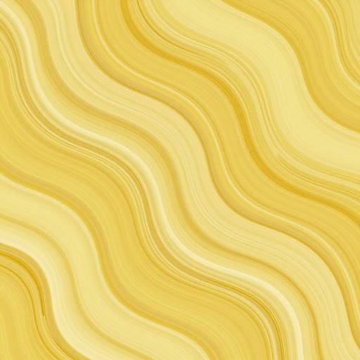 Vibrant Abstract Yellow Wave Patterns