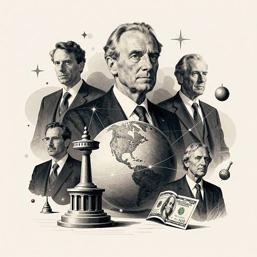 Surreal Fusion of Finance and Influence