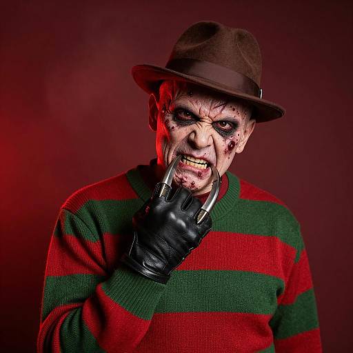 Chilling Freddy Krueger Portrait