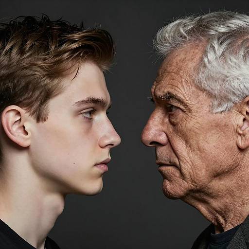 Contrasting Faces of Generations