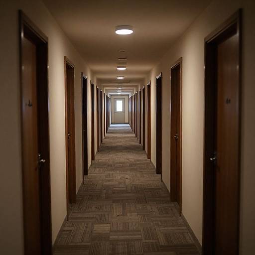 Infinite Corridor of Timeless Doorways