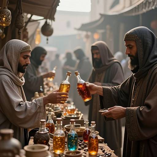 Mystical Bazaar of Dream Traders