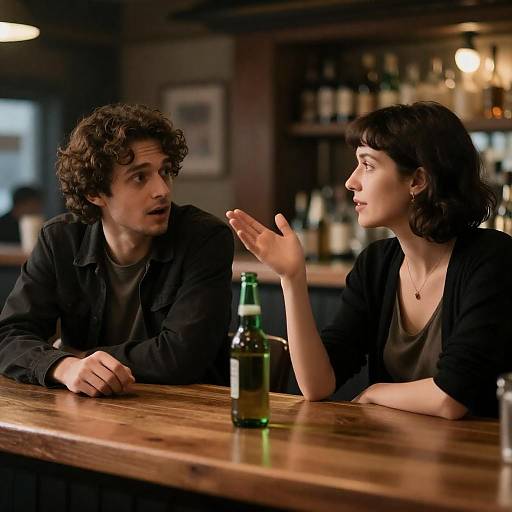 Surprising Moment at the Bar