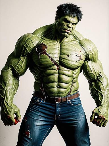 Zombie Hulk Cosplay Costume