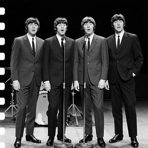 The Beatles Live: A Black and White Moment